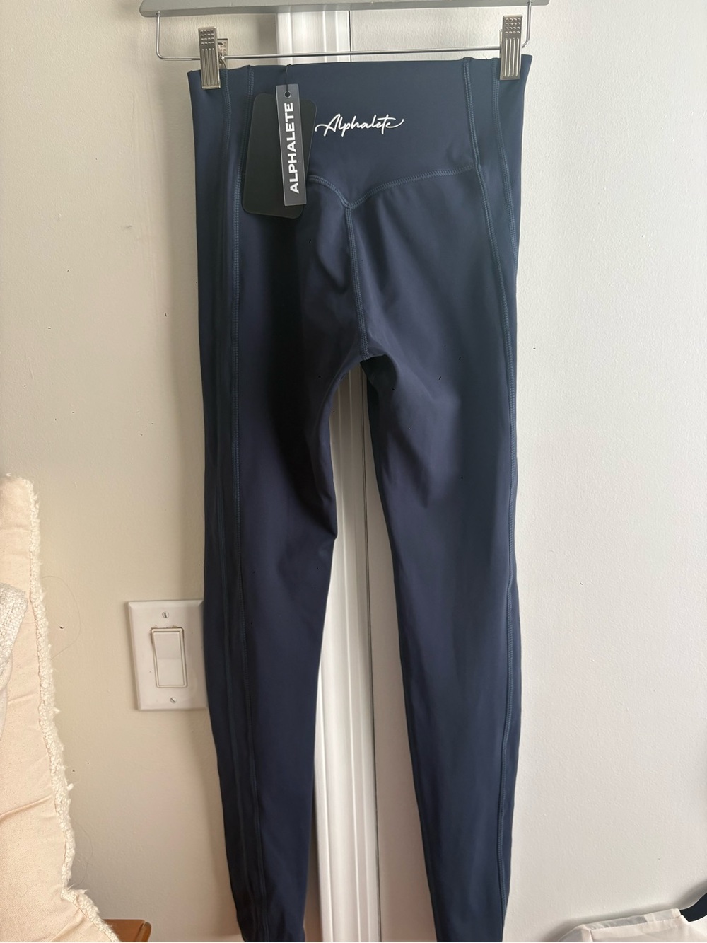 Alphalete Navy High-Rise Performance Leggings